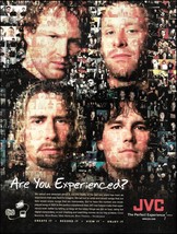 Nickelback Ryan Peake, Chad &amp; Mike Kroeger 2002 JVC Electronics ad print - £3.03 GBP