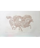 RARE!! GUILLAUME AZOULAY &quot;PROGRESSION&quot; 1/1 B.A.T ETCHING WITH GOLD LEAF ... - £3,536.29 GBP