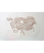 RARE!! GUILLAUME AZOULAY &quot;PROGRESSION&quot; 1/1 B.A.T ETCHING WITH GOLD LEAF ... - €3.847,89 EUR