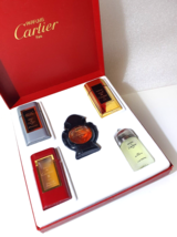 PARFUMS CARTIER COFFRET ✿ 5 Mini Miniature Perfumes Gift Box ~ ULTRA RARE - £110.93 GBP