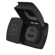 Scanstrut Flip Pro Duo - USB-A &amp; USB-C w/12V Power Socket - £51.59 GBP
