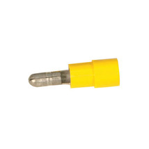 Bullet Connector 4mm 100pcs (Yellow) - Male - $34.46
