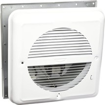 Ventline Sidewall Exhaust Fan with White Exterior Cover and White Interior - $115.95