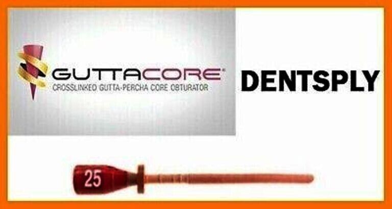 GUTTACORE OBTURATORS SIZE #25 PACK OF 30 OBTURATORS TULSA DENTAL FREE SH... - $149.65