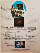 1987 Print Ad Vitro Software Engineering Vintage Computer Silver Spring,MD - £8.25 GBP