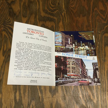 Vintage Toronto Ontario Canada picture book travel souvenir  - €17,15 EUR