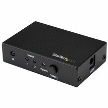 StarTech.com 2 Port HDMI Switch - 4K 60Hz - Supports HDCP - IR - HDMI Se... - $82.08 CAD