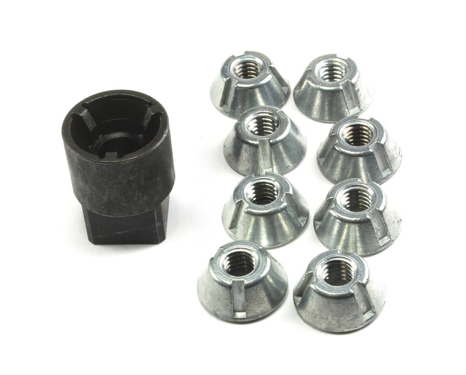 Installation Tool + 25pcs 5/16-18 Tri-Groove Tamper Proof Security Nuts ... - $77.75