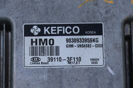 Hyundai Kia Engine Control Computer Module Unit ECU ECM PCM 39110-3F110 image 2