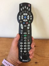 Shaw Universal Backlit TV VCR DVD CBL AUD Remote Control Model 1056B03 B... - $14.99