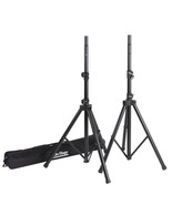 On-Stage SSP7950 All Aluminum Speaker Stand Set w/ Deluxe Bag - £127.88 GBP