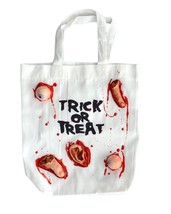 Trick Or Treat Body Bag Tote Halloween Bloody Eyeballs Fingers Ear Lobes BB1001 - £39.60 GBP