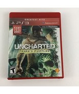 Sony Play Station PS3 Uncharted Drake&#39;s Fortune Game Greatest Hits COMPL... - $20.24 CAD