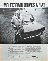 FIAT European Small Car - France - Italy - Sweden - 1971 Vintage Print Ad - $10.49