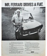 FIAT European Small Car - France - Italy - Sweden - 1971 Vintage Print Ad - $10.49