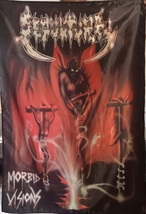 SEPULTURA Morbid Visions FLAG CLOTH POSTER BANNER CD Thrash Metal - £15.73 GBP