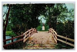 Old North Bridge Concord Massachusetts MA  1912 DB Postcard U1 - £2.18 GBP