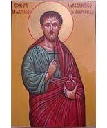Catholic icon of Saint Alessandro di Centocelle - £157.27 GBP - £377.45 GBP
