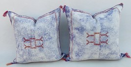 Early 21st Century Moroccan violet  Sabra Pillows Covers- a Pair - £140.73 GBP