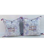 Early 21st Century Moroccan violet  Sabra Pillows Covers- a Pair - £141.13 GBP