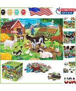 Educational 48-Piece Farm Puzzle - Great for Family Fun and Learning Tog... - $738.34 MXN