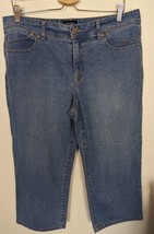 Sonoma Size 14 Denim Jean Capris Pants (#2) - $9.74