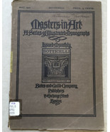 Masters in Art Monograph Boticelli May 1900 - $10.53 CAD