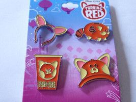 Disney Trading Pins Turning Red Panda Merch Pin Set - £25.83 GBP