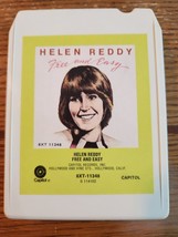 Helen Reddy Free And Easy 8-Track Tape 8XT-11348 Capitol 1974 Untested - £3.73 GBP