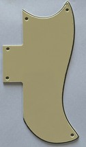 Guitar Parts Guitar Pickguard for Gibson SG &#39;61 Reissue Style Vintage Yellow - £10.89 GBP