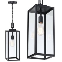21.5IN PENDANT LIGHT INDOOR/OUTDOOR BLACK - $555.21 MXN