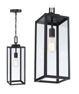 21.5IN PENDANT LIGHT INDOOR/OUTDOOR BLACK - $548.99 MXN