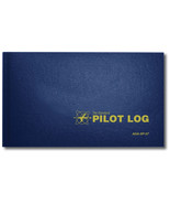 ASA Standard Pilot Logbook - Navy Hardcover - ASA-SP-57 - $238.62 MXN