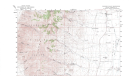 Paradise Valley Quadrangle Nevada 1958 Topo Map USGS 1:62500 Topographic - £17.29 GBP