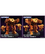 3D Printed Papsikels Papz Industries Pcpd Mech Tamaraw Set 28mm 32mm - €21,15 EUR+