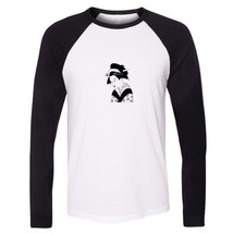 Japanese Woman Lady  Mens Raglan Sport T-Shirts Graphic Tee Tops Shirts ... - £12.82 GBP