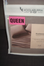 Koolaburra By Ugg 4PC Queen Koolawash Sheet Set New Cinder (Brown/Gray) - £44.45 GBP