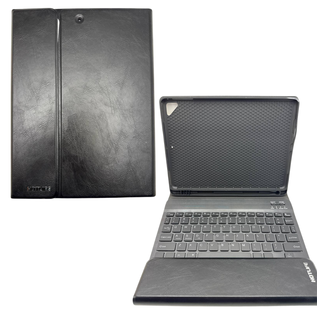 HotLife iPad Keyboard Shiny Black iPad 7th 8th 9th 10.2&quot; Pro 10.5&quot; Air 3rd - $23.36