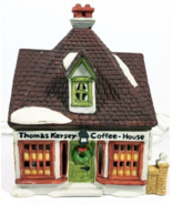 Dept 56 Dickens Village Thomas Kersey Coffee House W/Working Light 1986 - $23.36