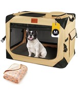 AlfaTok Collapsible &amp; Foldable Travel Dog Crate - Soft, Portable for Medium - $74.24