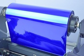 Blue Metallic Foil Laminating Toner Reactive Fusing Sleeking Foil Digita... - $282.49 CAD