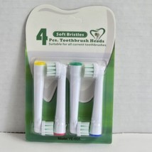 (4) Replacement Toothbrush Heads for Oral B 7000 Pro 1000 9600 5000 3000 8000 - $4.93