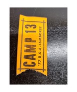 Camp 13 - 1977 B.S.A. Jamboree Decal - National Scout Jamboree - £7.39 GBP