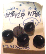 5 Fairchild 2N3638  NTE129 PNP 140Vcbo 140Vceo 5Vebo 1.0A Ic 5.0W Button... - $12.95 CAD