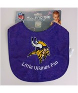 New NFL All Pro Bib Minnesota Vikings Lil Vikings Fan - £7.63 GBP