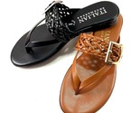 Italian Shoemakers Pauly  Slip On Thong Low Wedge Sandal Choose Sz/Color - £35.97 GBP