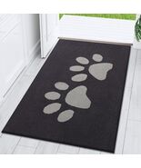 48x30 Dog Door Mat Muddy Paws Absorbs Moisture Dirt Non Slip Washable Mi... - $52.97