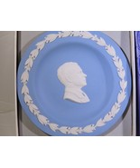 WEDGWOOD JASPERWARE BLUE PRESIDENT NIXON ROUND CAMEO  - VINTAGE - $31.50
