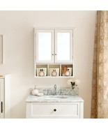 Bathroom Storage Cabinet, Medicine Cabinets for Bathroom with Mirror - £122.52 GBP