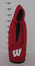 Wisconsin University Badgers Bottle Koozie Coozy Koozy Red White - $185.41 MXN